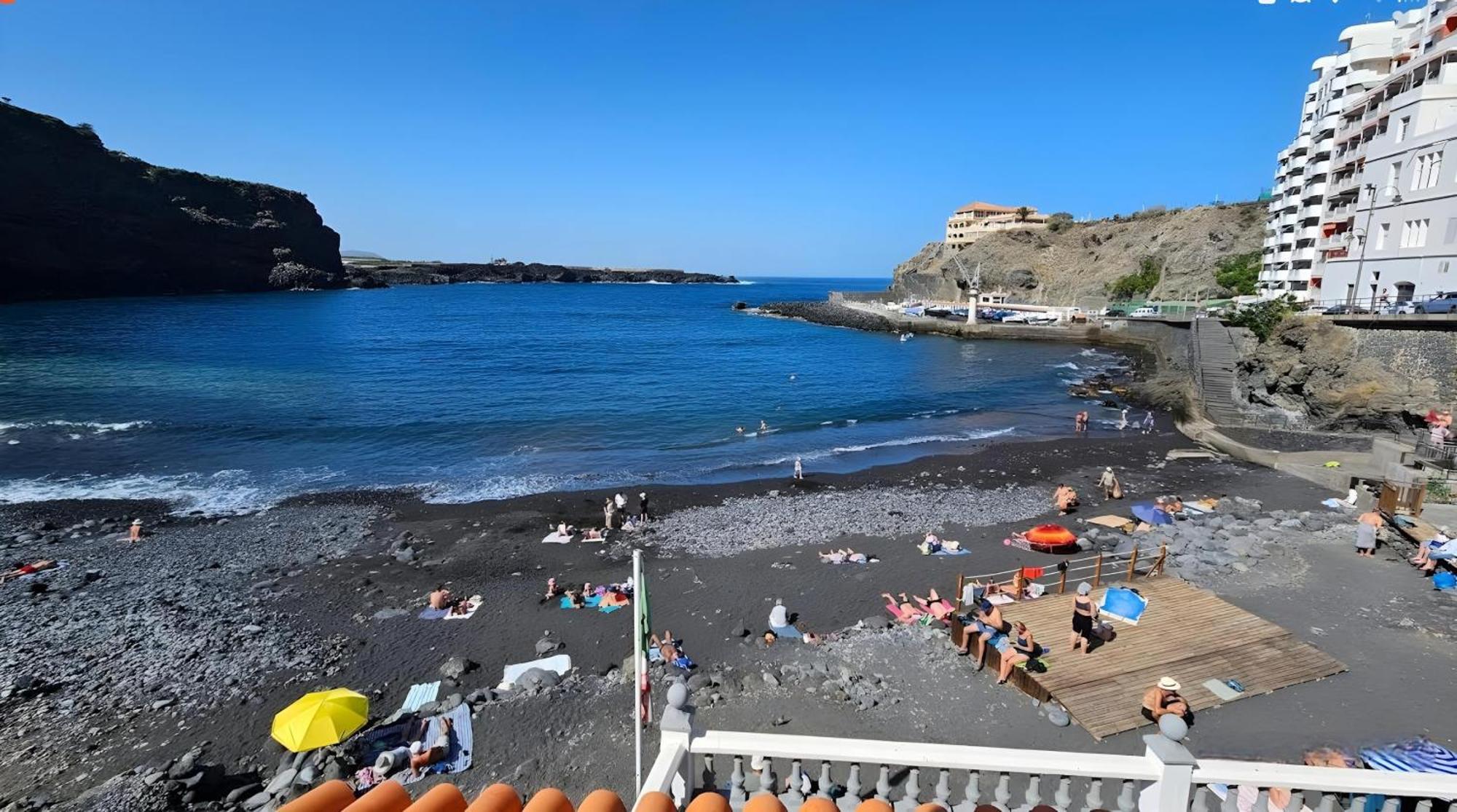 Terraza Centrico Pueblo Aparcamiento Cerca Icod De Los Vinos Exterior foto