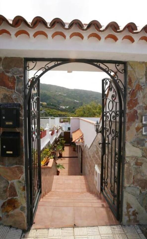 Terraza Centrico Pueblo Aparcamiento Cerca Icod De Los Vinos Exterior foto