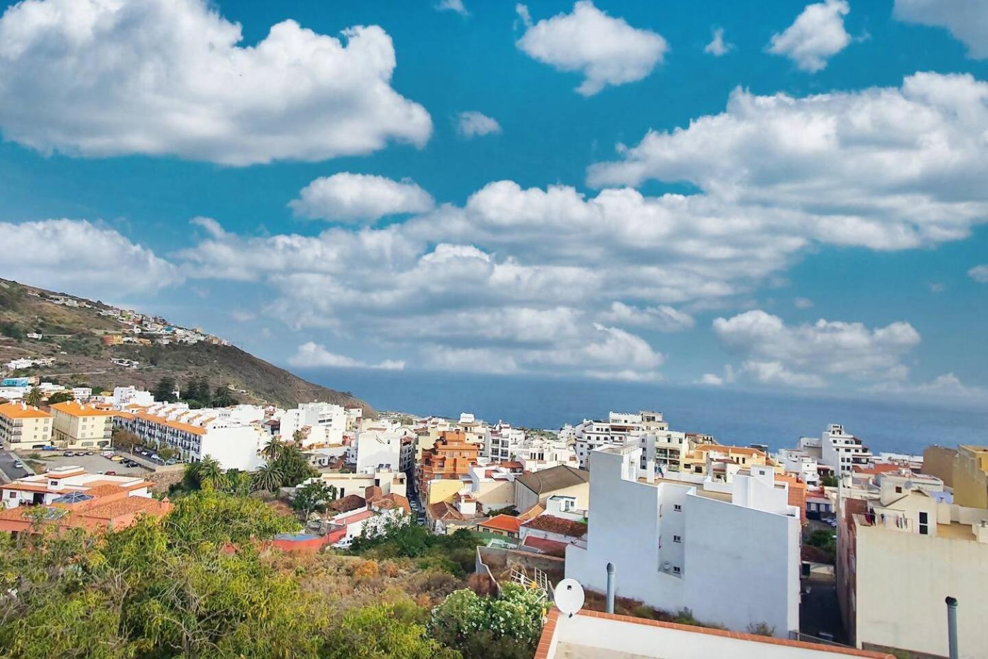 Terraza Centrico Pueblo Aparcamiento Cerca Icod De Los Vinos Exterior foto