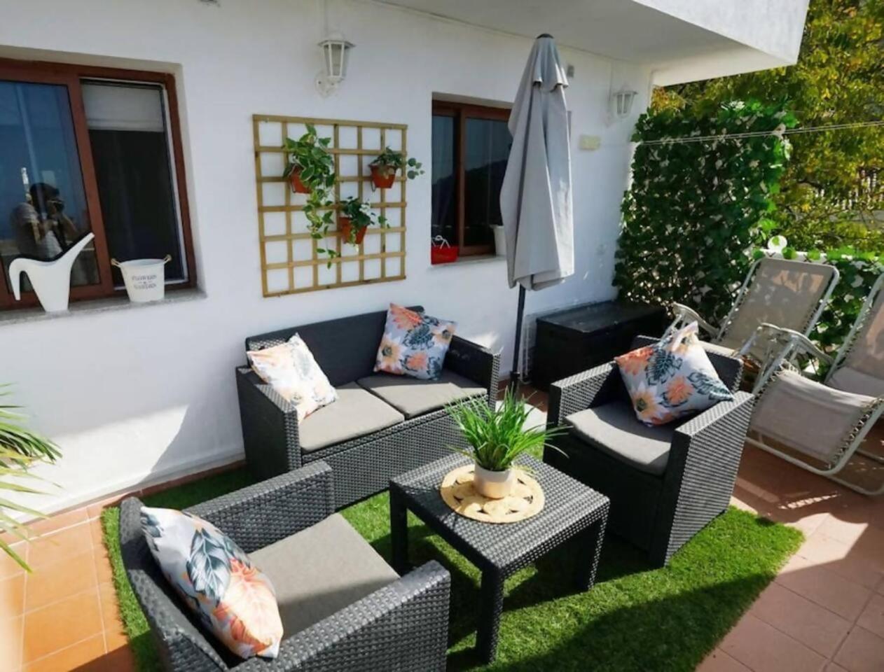 Terraza Centrico Pueblo Aparcamiento Cerca Icod De Los Vinos Exterior foto